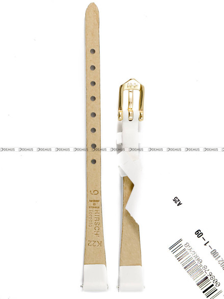 Pasek skórzany do zegarka - Hirsch Toronto 03702100-1-09 - 9 mm