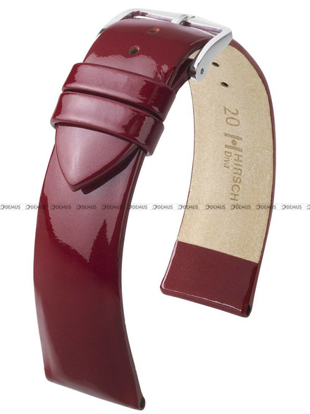 Pasek skórzany do zegarka - Hirsch Diva 01536160-2-20 - 20 mm