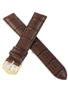 Pasek skórzany do zegarka - Hirsch Duke 01028010-1-19 - 19 mm