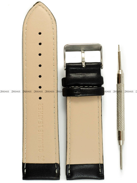 Pasek do zegarka - Demus PSC1.24.1 - 24 mm - Narzędzie do wymiany paska w zestawie