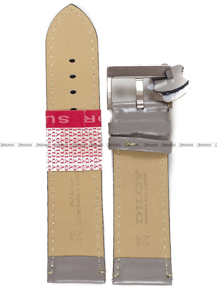 Pasek skórzany do zegarka - Diloy 373.24.7 - 24 mm