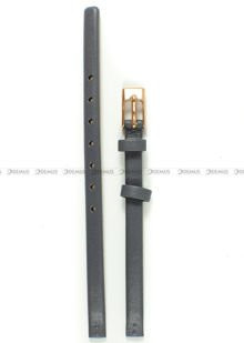 Pasek do zegarków Obaku V129L - V129LVJRJ - 6 mm grafitowy