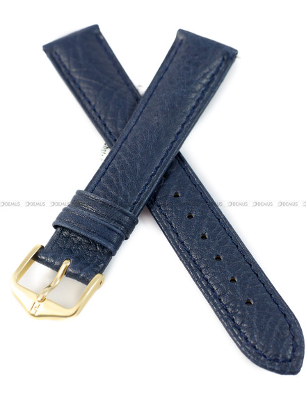 Pasek skórzany do zegarka - Hirsch Camelgrain 01009080-1-18 - 18 mm