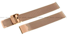 Bransoleta mesh do zegarka - Pacific MS-04-33-12MM - 12 mm - Różowe złoto