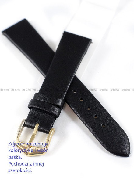 Pasek skórzany do zegarka - Hirsch Toronto 03702150-1-08 - 8 mm