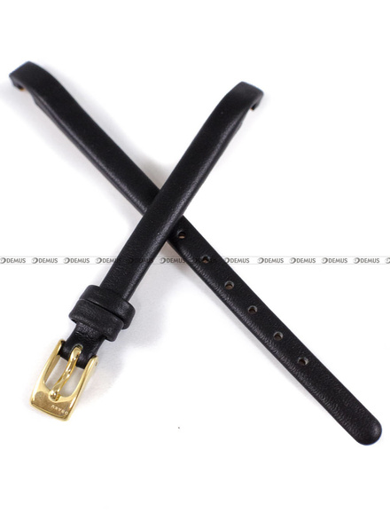 Pasek do zegarków Obaku V110L - V110LGIRB - 6 mm czarny