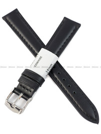 Pasek skórzany do zegarka - Rochet Miami 5411401ST - 14 mm - Czarny