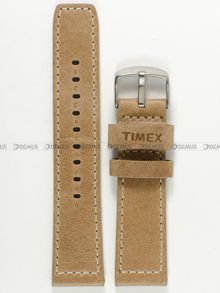 Pasek do zegarka Timex TW2P84200 - PW2P84200 - 22 mm brązowy