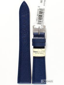Pasek do zegarka skórzany - Morellato A01X4219A97062 20 mm niebieski