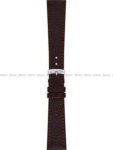 Pasek do zegarka skórzany - Morellato Dublino A01K0753333034CR20 - 20 mm - XL
