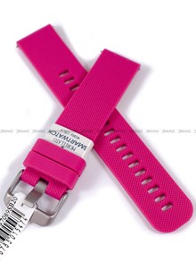 Pasek silikonowy do zegarka - Morellato A01X5654187089SB20 - 20 mm