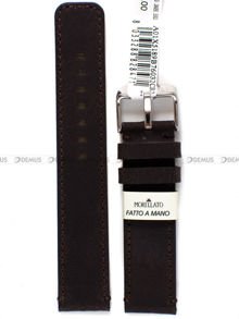 Pasek skórzany do zegarka - Morellato A01X5189B76032CR20 - 20 mm brązowy