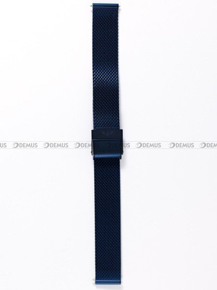Bransoleta do zegarka Bisset - BBN.48.14 - 14 mm niebieski
