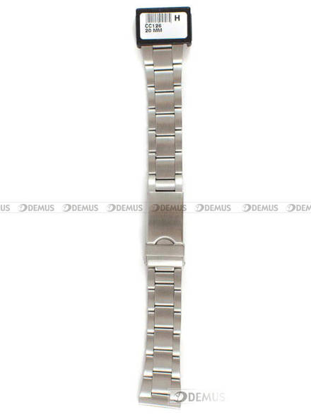 Bransoleta stalowa do zegarka - Condor CC126 - 20 mm