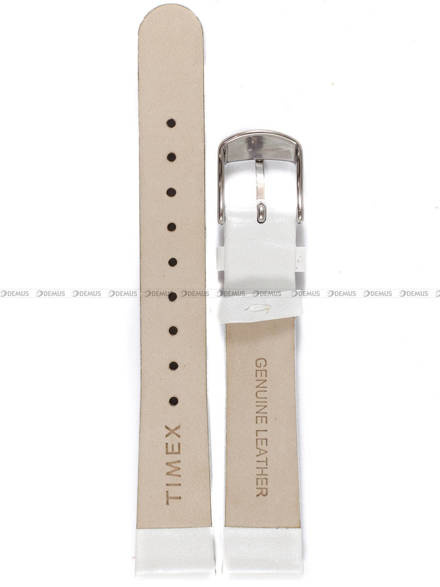Pasek do zegarka Timex T2P327 - P2P327 - 16 mm biały