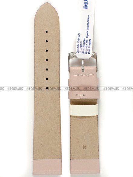 Pasek do zegarka skórzany - Morellato A01X5126875128CR20 20 mm