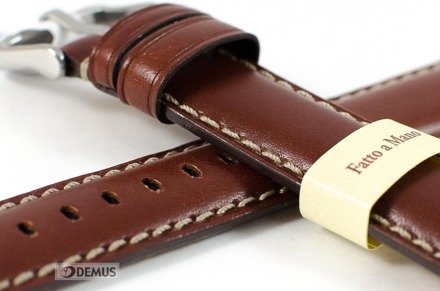 Pasek do zegarka skórzany - Morellato X4272B12041 22 mm brązowy