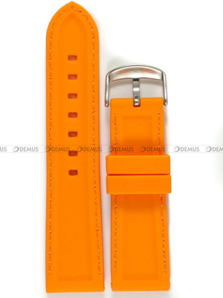 Pasek silikonowy do zegarka - Chermond PG1.24.5.5 - 24 mm