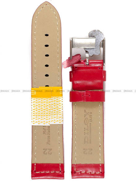 Pasek skórzany do zegarka - Diloy 363.22.6 - 22 mm