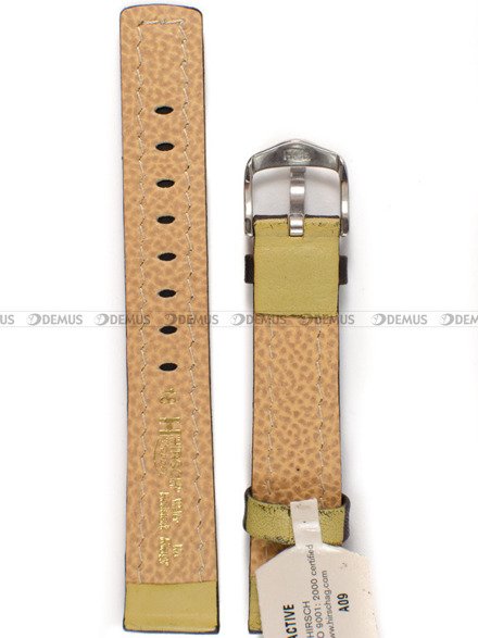 Pasek skórzany do zegarka - Hirsch Trapper 03302010-2-18 - 18 mm brązowy