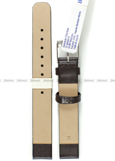 Pasek skórzany do zegarka - Morellato A01X3076875032CR14 - 14 mm brązowy