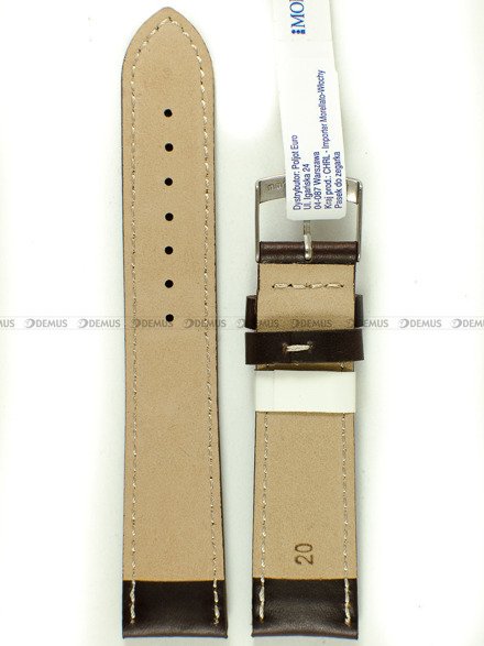 Pasek skórzany do zegarka - Morellato A01X4937C23032CR20 - 20 mm