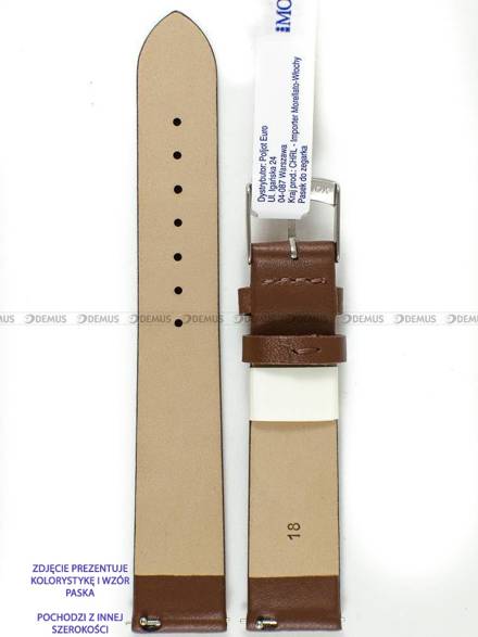 Pasek skórzany do zegarka - Morellato Micra-evoque A01X5200875134CR14 - 14 mm