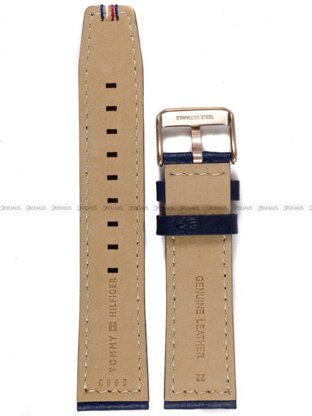 Pasek skórzany do zegarka Tommy Hilfiger 1791808 - 22 mm