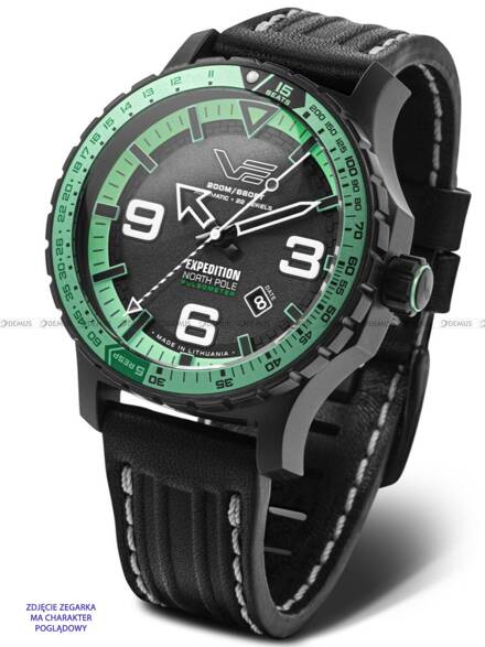 Pasek skórzany do zegarka Vostok Europe Expedition YN55-597C731 - 24 mm