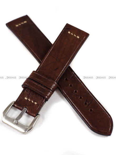 Pasek skórzany ręcznie robiony A. Kucharski Leather - Ecbatana - Tobacco/Camel - 20 mm