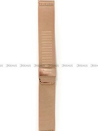 Bransoleta do zegarka - Diloy CMMESH05-22-Rosegold-V2 - 22 mm