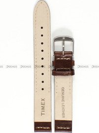 Pasek do zegarka Timex T2N902 - P2N902 - 16 mm brązowy