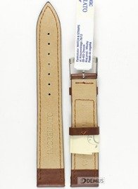 Pasek do zegarka skórzany - Morellato X4219A97040 18 mm brązowy