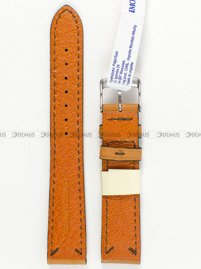 Pasek do zegarka skórzany - Morellato X4540A61044.18 - 18 mm brązowy