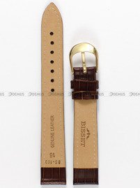 Pasek skórzany do zegarka Bisset - PB29.16.2 - 16 mm brązowy