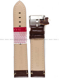 Pasek skórzany do zegarka - Diloy 373.22.2 - 22 mm