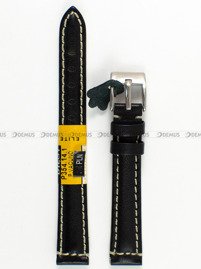Pasek skórzany do zegarka - Diloy P354.14.1 - 14mm czarny