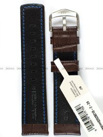 Pasek skórzany do zegarka - Hirsch Grand Duke XL 02528210-2-24 - 24 mm
