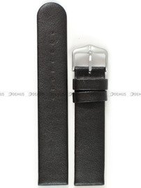 Pasek skórzany do zegarka - Hirsch Scandic 17872050-2-20 - 20 mm czarny