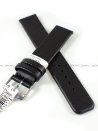Pasek skórzany do zegarka - Morellato A01X3076875019CR18 - 18 mm czarny