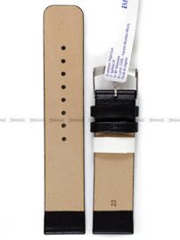 Pasek skórzany do zegarka - Morellato A01X3076875019CR20 - 20 mm czarny