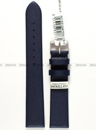 Pasek skórzany do zegarka - Morellato A01X5126875062CR18 - 18 mm niebieski