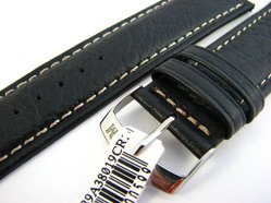 Pasek skórzany do zegarka - Morellato U3689A38019 24mm czarny