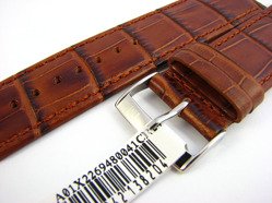Pasek skórzany do zegarka - Morellato X2269480041 24mm brązowy