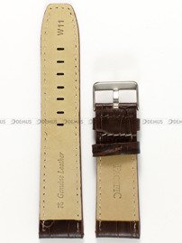 Pasek skórzany do zegarka - Pacific W11.24.2.7 - 24 mm brązowy