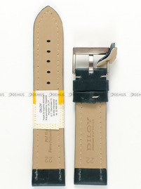 Pasek skórzany do zegarka - morski - Diloy 377.22.5 - 22 mm