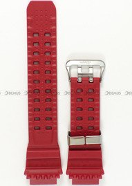 Pasek z tworzywa do zegarków Casio GW-9400RD-4 - 20 mm czerwony